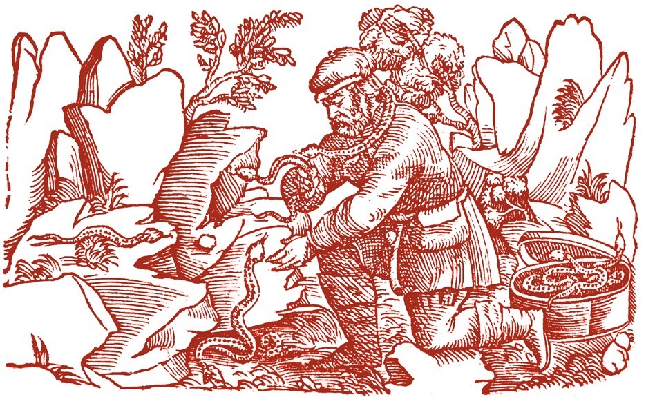 Imatge d'un dibuix de proscrits i marginats de l'epoca medieval